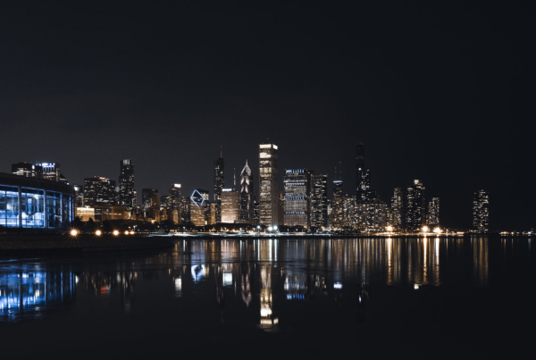 Chicago Skyline at night
