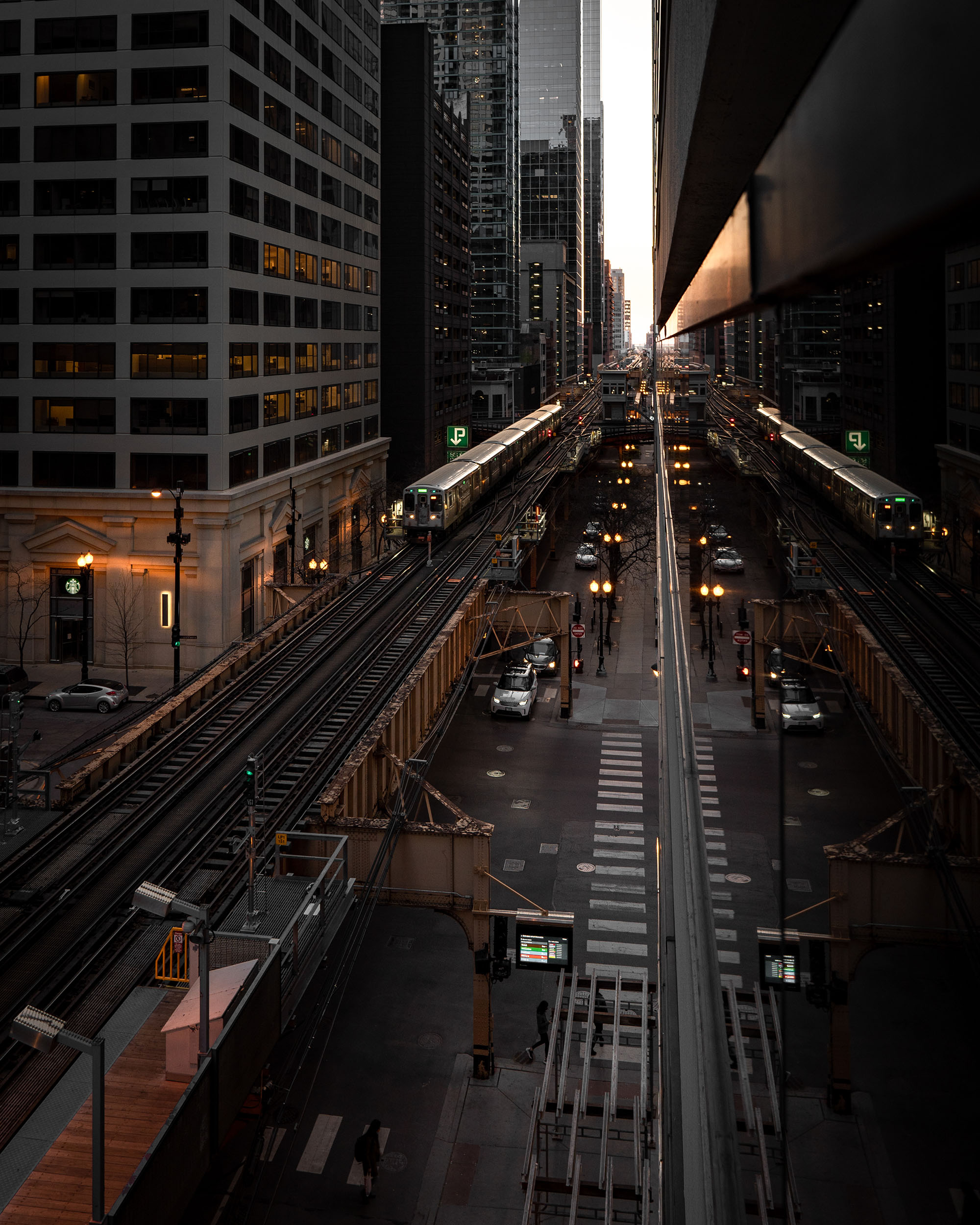 Photographing Chicago North/Clark Parking