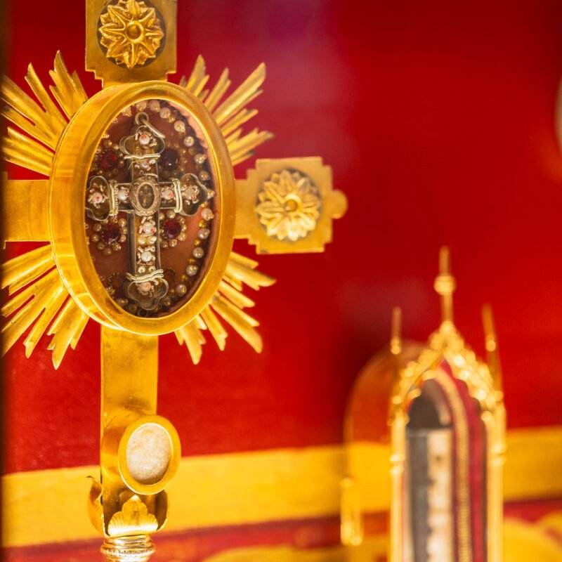 Maria Stein Shrine, relic of the Holy Cross