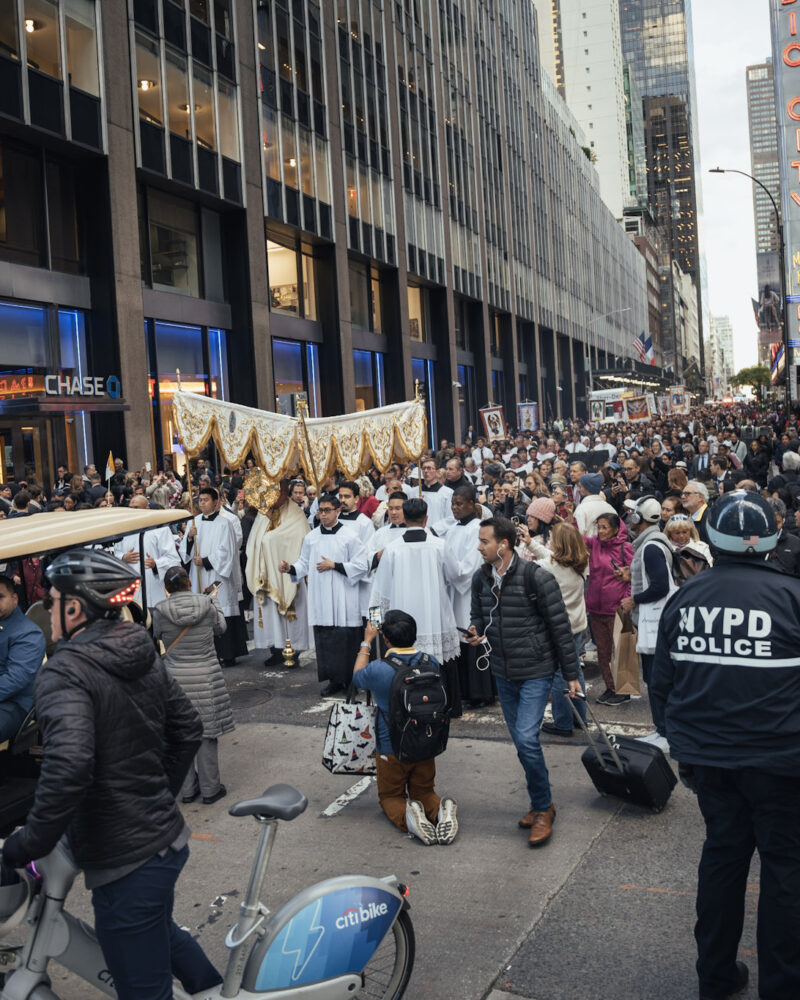 Eucharistic Procession in Manhattan 22