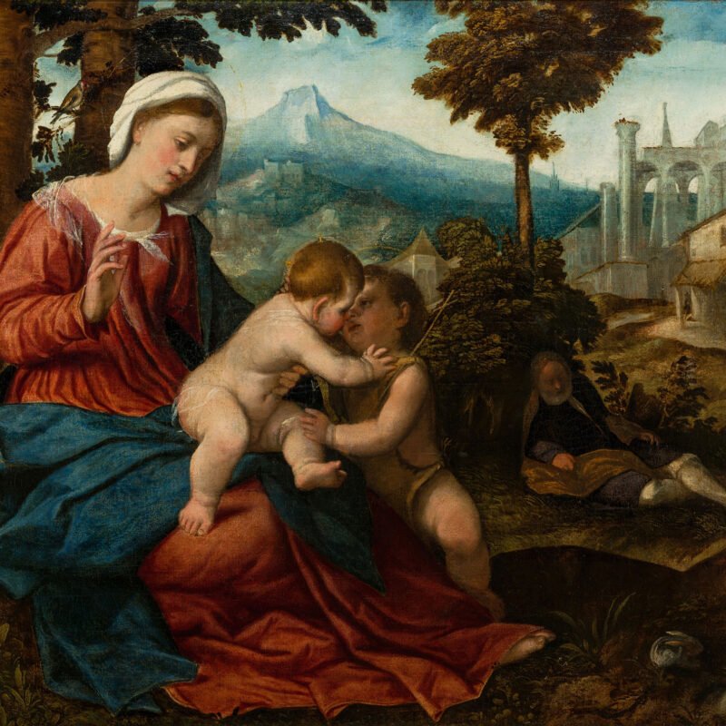 Marys Seven Sorrows Rest on the flight into egypt